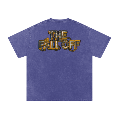 The Fall Off - Snow Washed Oversized Cotton T-Shirt