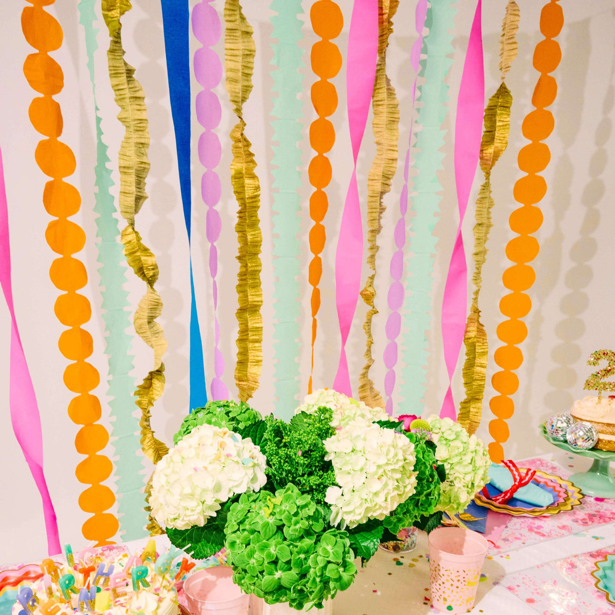 Multicolored Party Streamer Set Otarealm