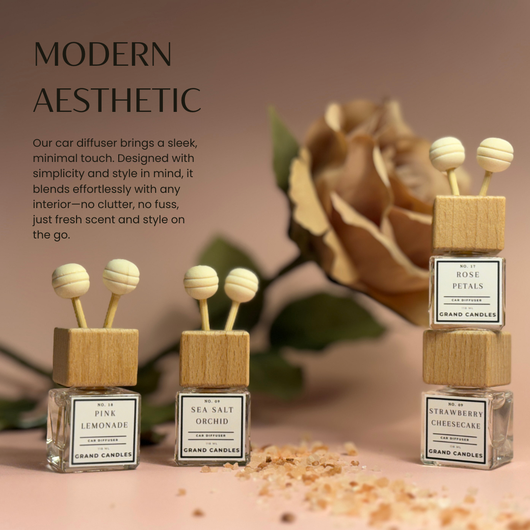 Honey + Jasmine Car Diffuser