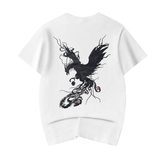 KH617 Rebirth of the Phoenix Embroidery Tee