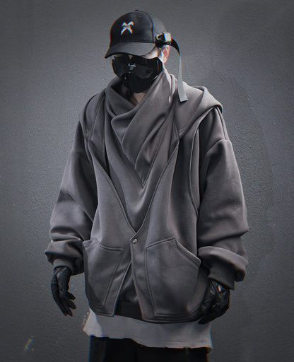 HiH57 Grey Assassin Hoodie