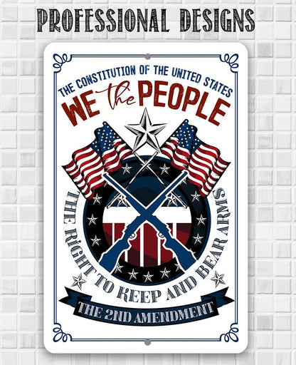 2nd Amendment - Metal Sign