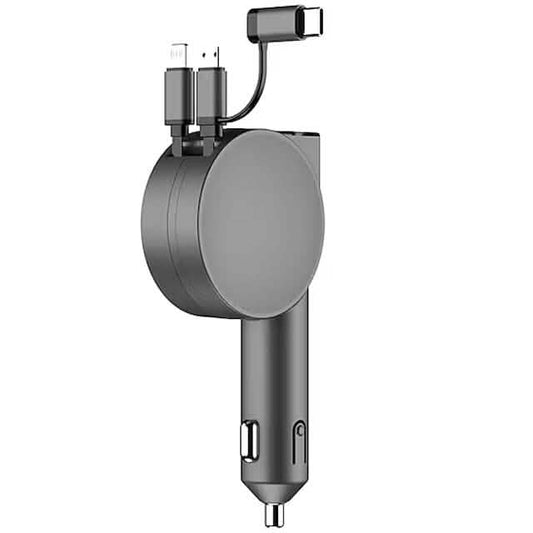 3-in-1 Retractable Car Phone Charger Otarealm