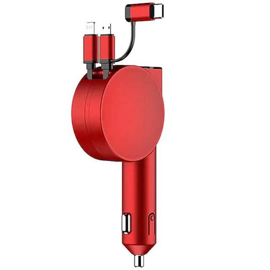 3-in-1 Retractable Car Phone Charger Otarealm