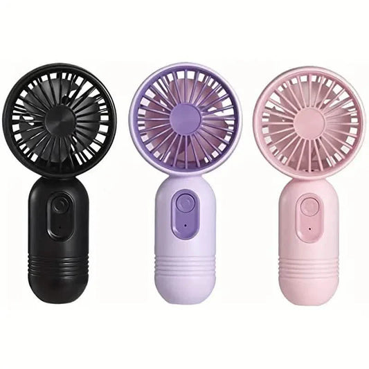 USB Rechargeable Mini Portable Fan with 3 Speeds Otarealm