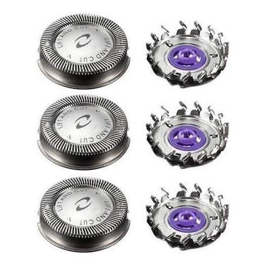 3-Piece: Replacement Shaver Heads for Philips Norelco Otarealm