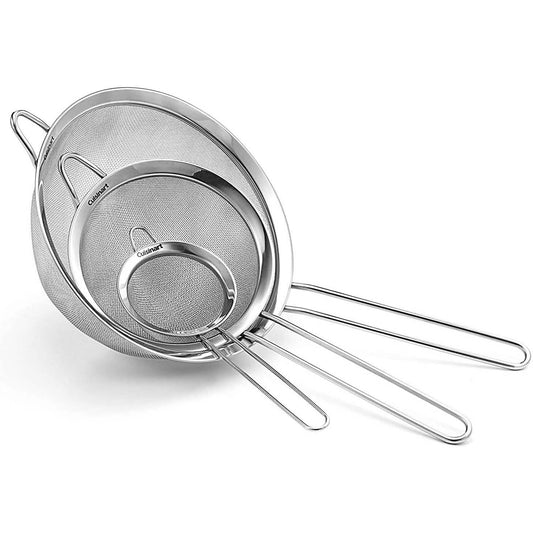 3-Piece Set: Cuisinart Mesh Strainers Otarealm