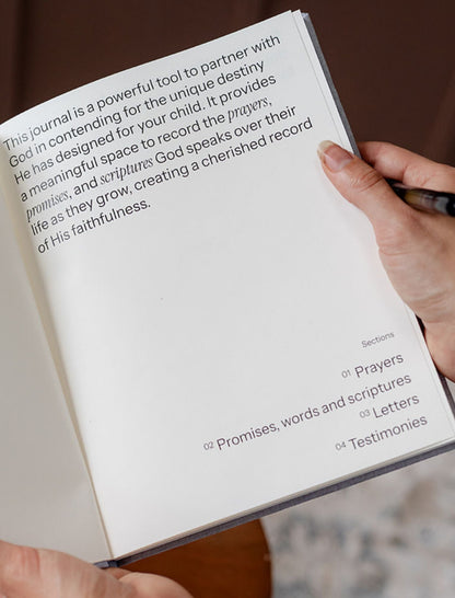 Destiny Journal: A journey of Prayer, Promise and Purpose for you Child