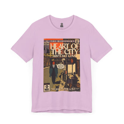 Heart of the City - Unisex Jersey Short Sleeve Tee