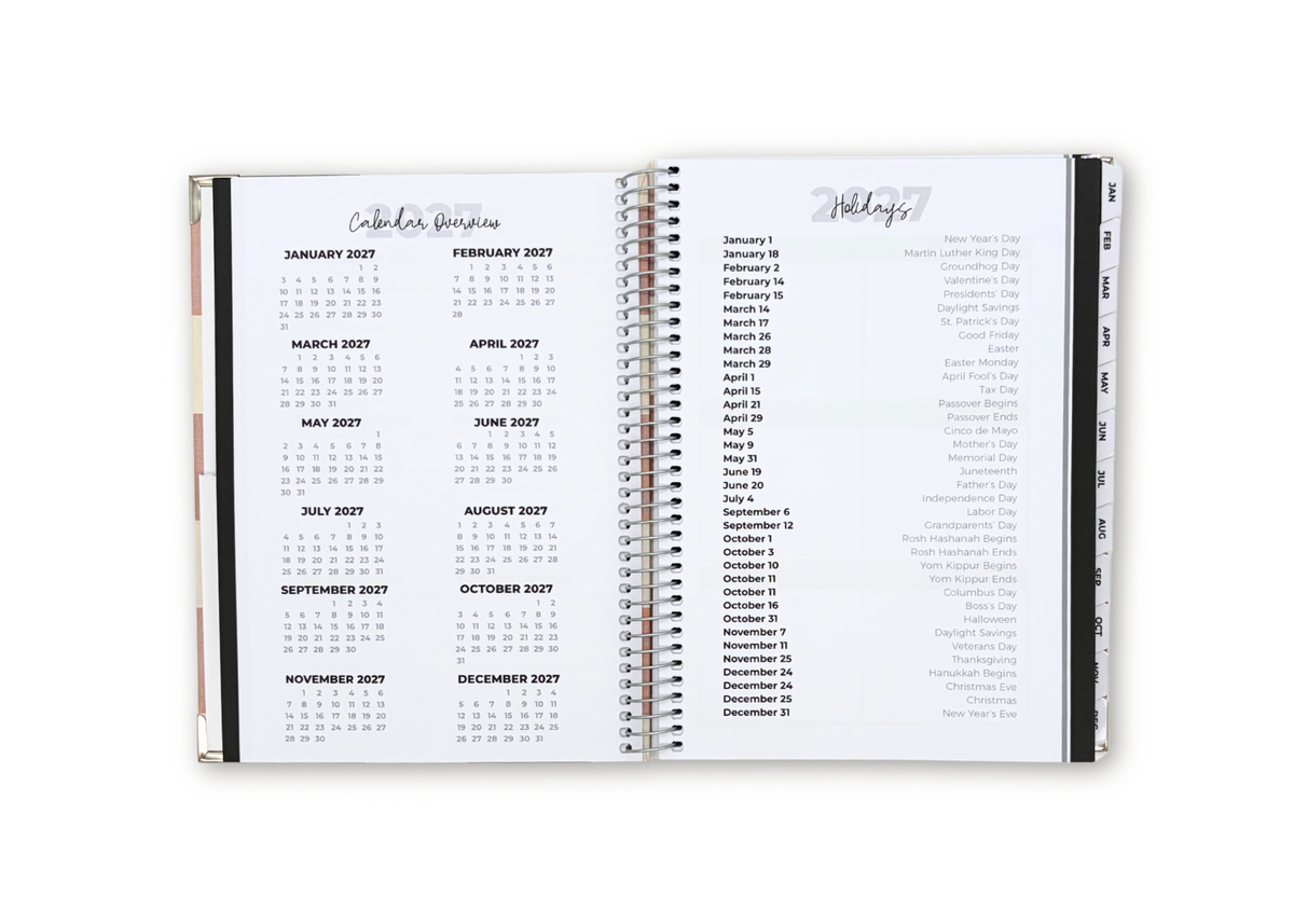 2027 Wildflower Weekly Planner Premium Bundle