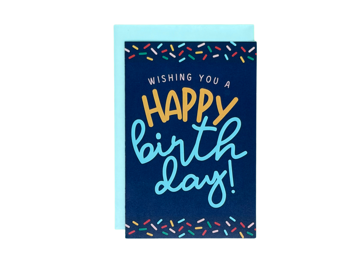 Wishing You a Happy Birthday Greeting Card