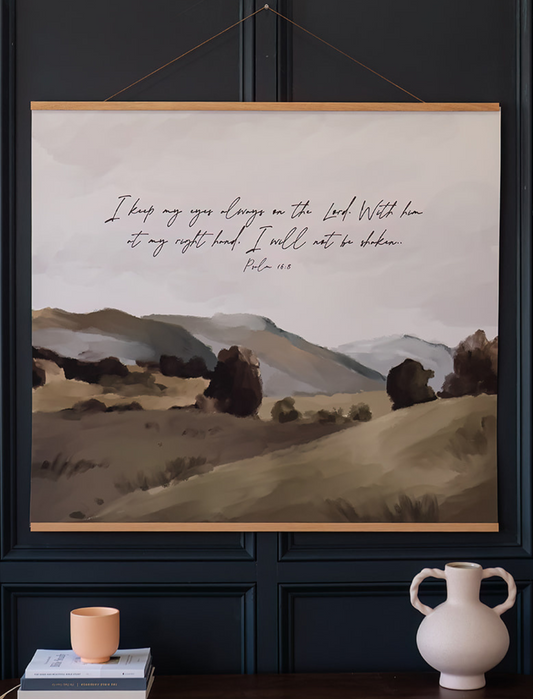 Large Poster: I keep my eyes