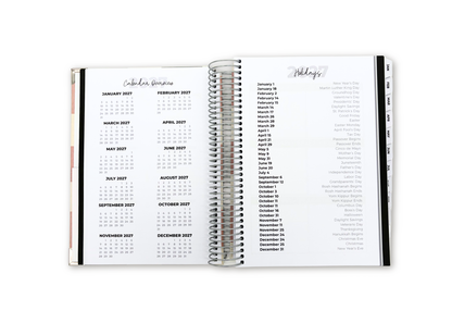 2027 Wildflower Daily Planner Basic Bundle