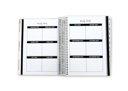 2027 Metal Flake Daily Planner Premium Bundle