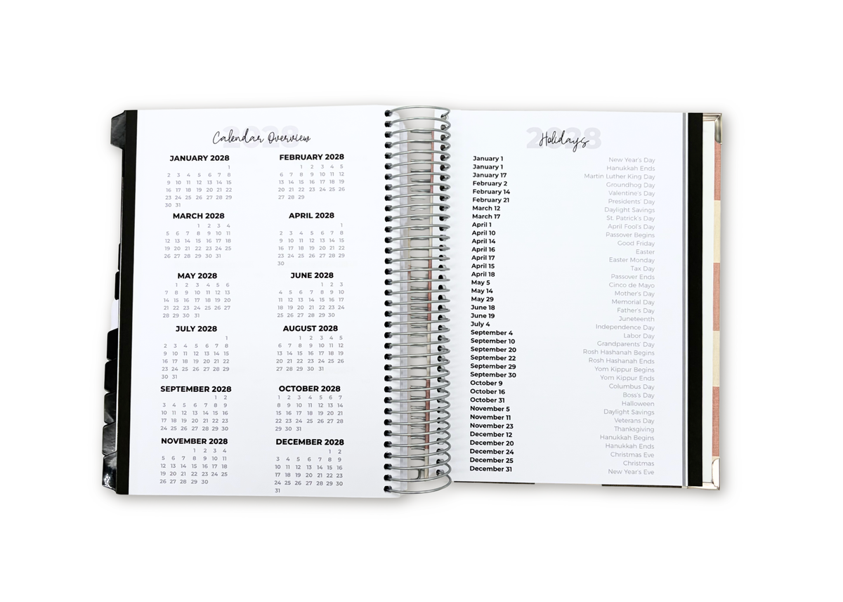2027 Wildflower Daily Planner Premium Bundle