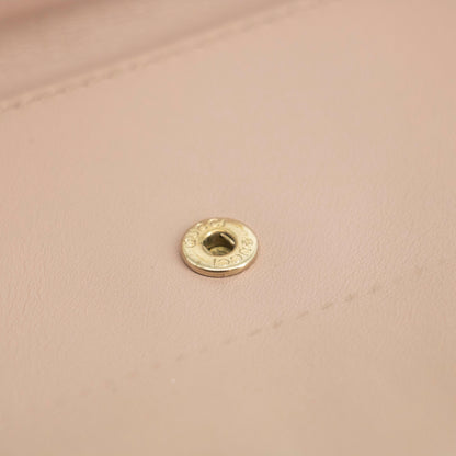 Gucci Beige & Pink GG Canvas French Flap Long Wallet #3920