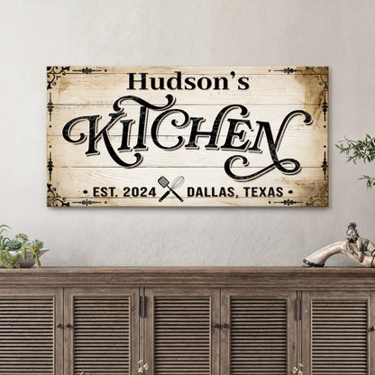 Kitchen Sign XI