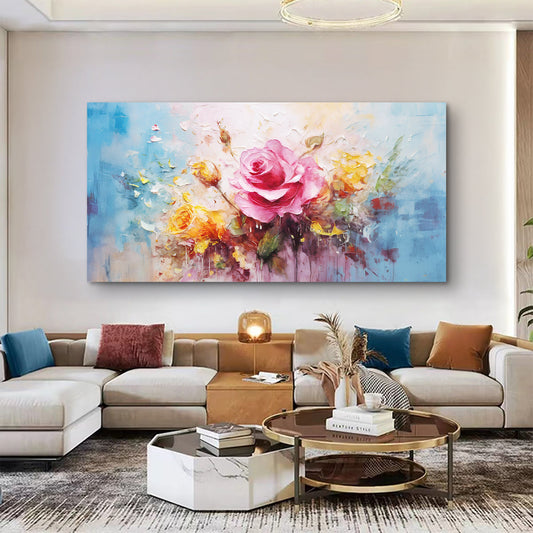 Rose Flower Wall Art