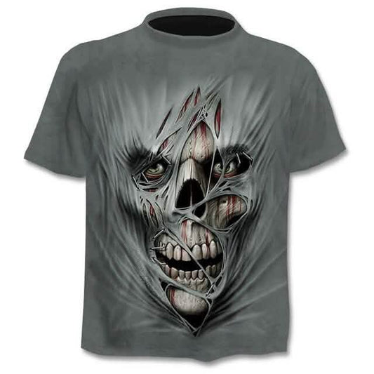 3D Print T Shirt Punk Style Clothing Otarealm