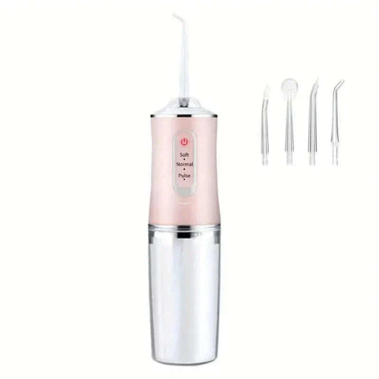 4-in-1 Cordless Water Flossers Oral Irrigator With DIY Mode 4 Jet Tips Otarealm