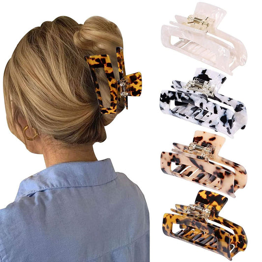 4-Pack: MagicSky Hair Claw Clips Otarealm