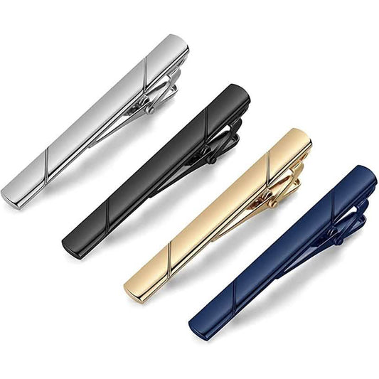 4-Piece: Men's Tie Clips Otarealm