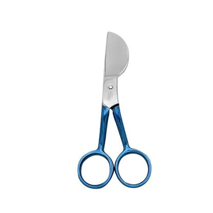 4.5" Left Handed Duckbill Applique Scissors