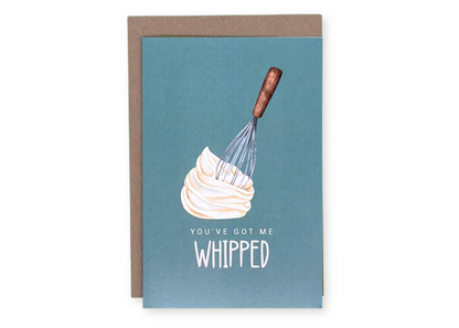 Whipped Greeting Card