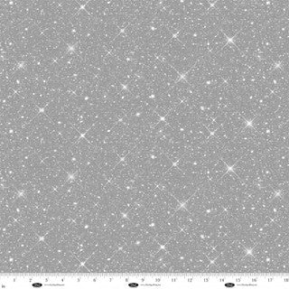 Luminosity 118" Gray Cotton Wideback Fabric per yard
