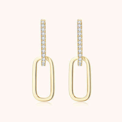 925 Sterling Silver Moissanite Earrings Otarealm
