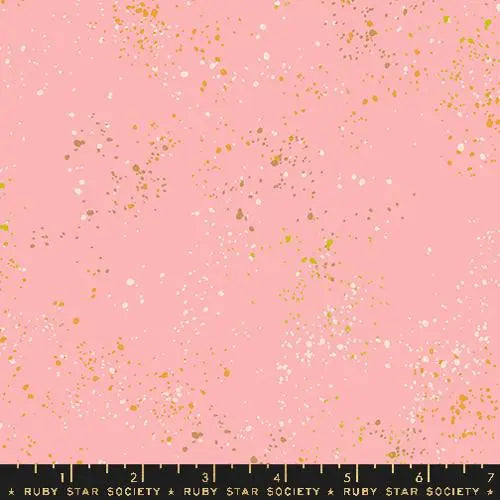 Pink Speckled Balmy 43"/44" Fabric Per Yard