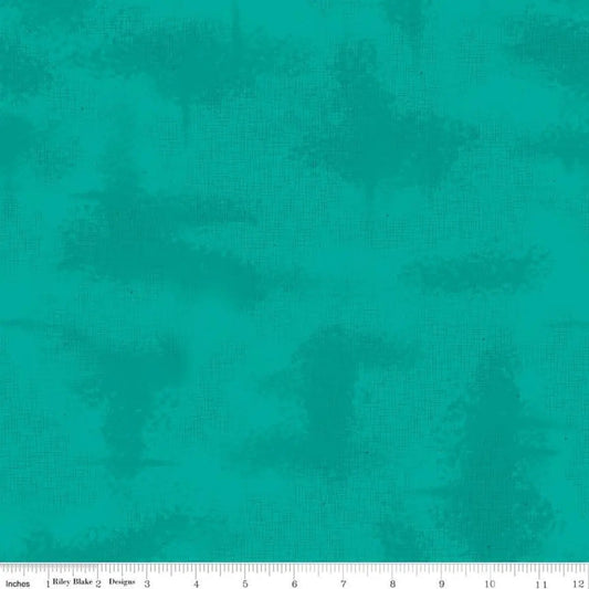 Green Shabby Vivid Cotton 43"/44" Fabric Per Yard