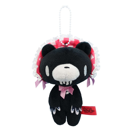 Gloomy Bear Mini Lolita Soft Keychain (Black) Otarealm