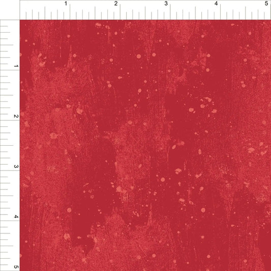 Red Pearl Shimmer Tonals Cotton 44"/45" Fabric Per Yard