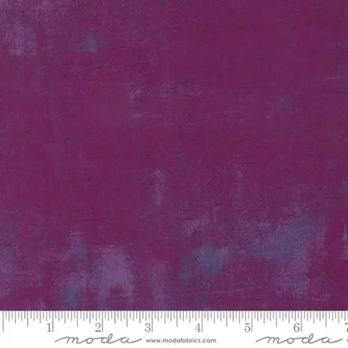 Purple Grunge Basics Plum 44"/45" Fabric Per Yard
