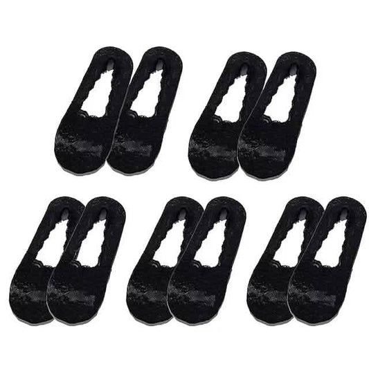 5-Pair: Women's No Show Socks Otarealm