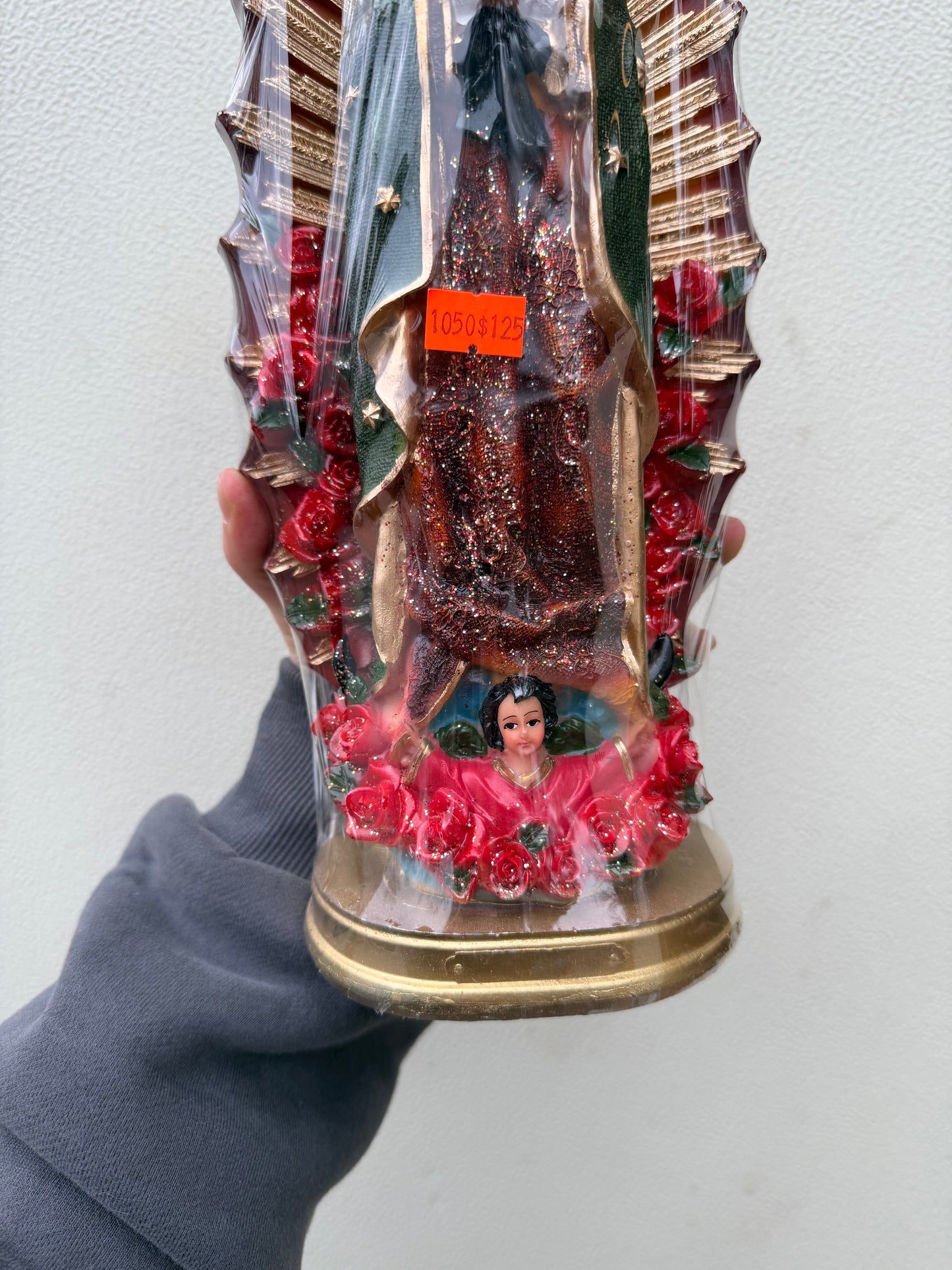 Virgen De Guadalupe 11in Decor Statue
