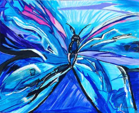 Purple Butterfly 🦋- Art Prints