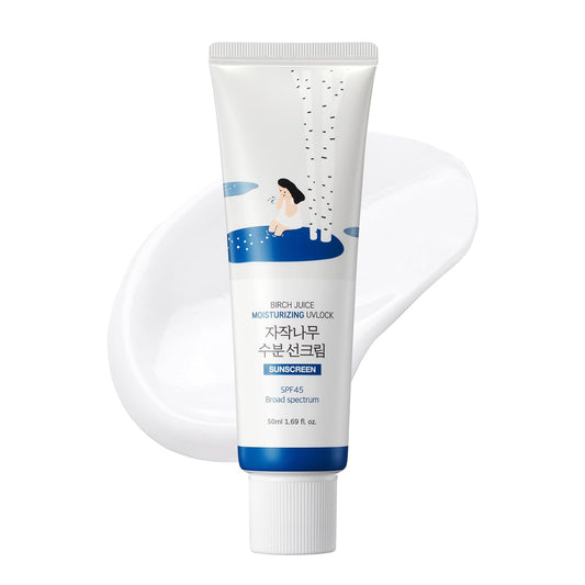 ROUNDLAB Birch Juice Moisturizing Sunscreen UVLock SPF 45+ Broad Spectrum (50ml) Otarealm