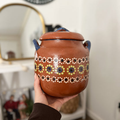 Mexican Bean Pottery Pot