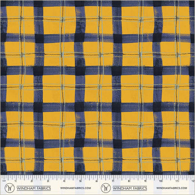 Proper Plaid Summertime Cotton 43/44 Fabric Per Yard