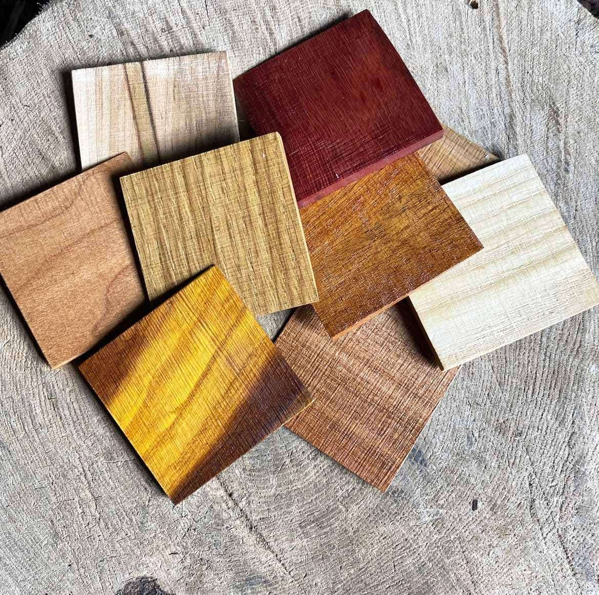 Monk Crafted Exotic Axe Wedges - Many Different Species Otarealm