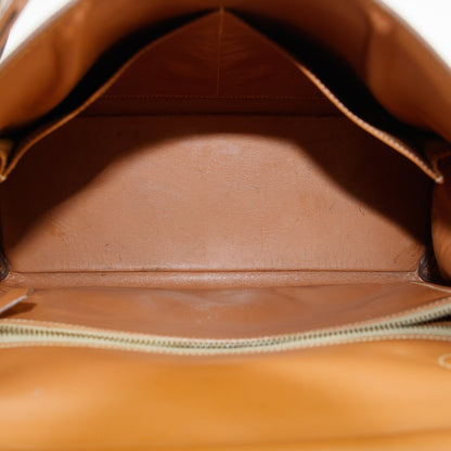 Hermes Kelly 32 Boxcalf Brown Handbag Year 1986 #5775