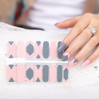 Pink & Grey Geo