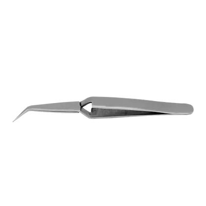 5" Opposable Curved Tweezers