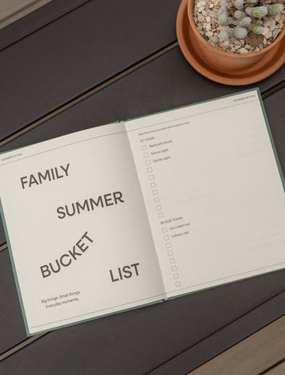 Summer of Fun Family Planner