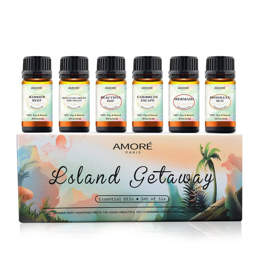 6-Piece: Island Gateway Pure Aromatherapy Essential Oil Set Otarealm