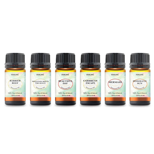 6-Piece: Island Gateway Pure Aromatherapy Essential Oil Set Otarealm