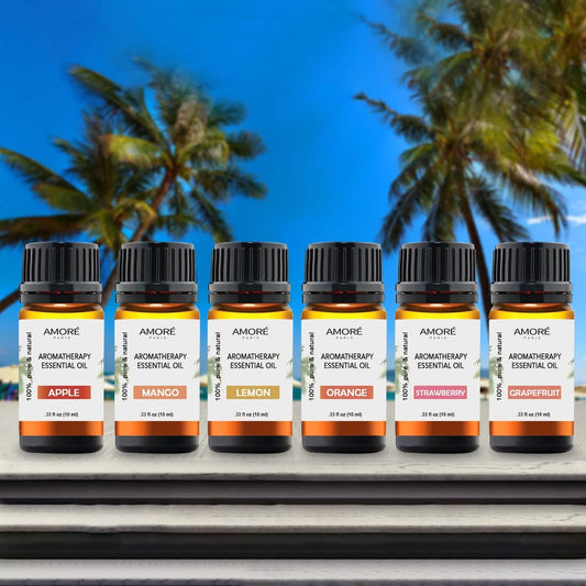 6-Piece: Tropical Collection Therapeutic-Grade Aromatherapy Essential Oil Set Otarealm
