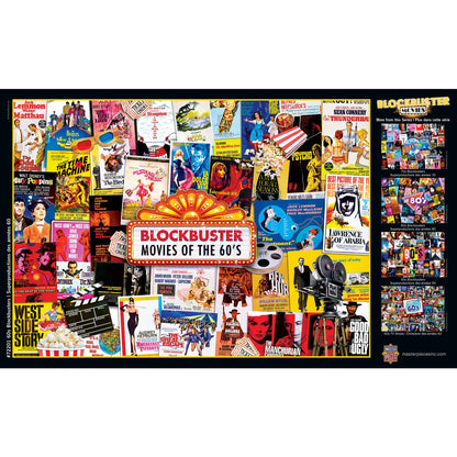 Blockbusters Movies of the 60’s 1000 Piece Puzzle by Masterpieces